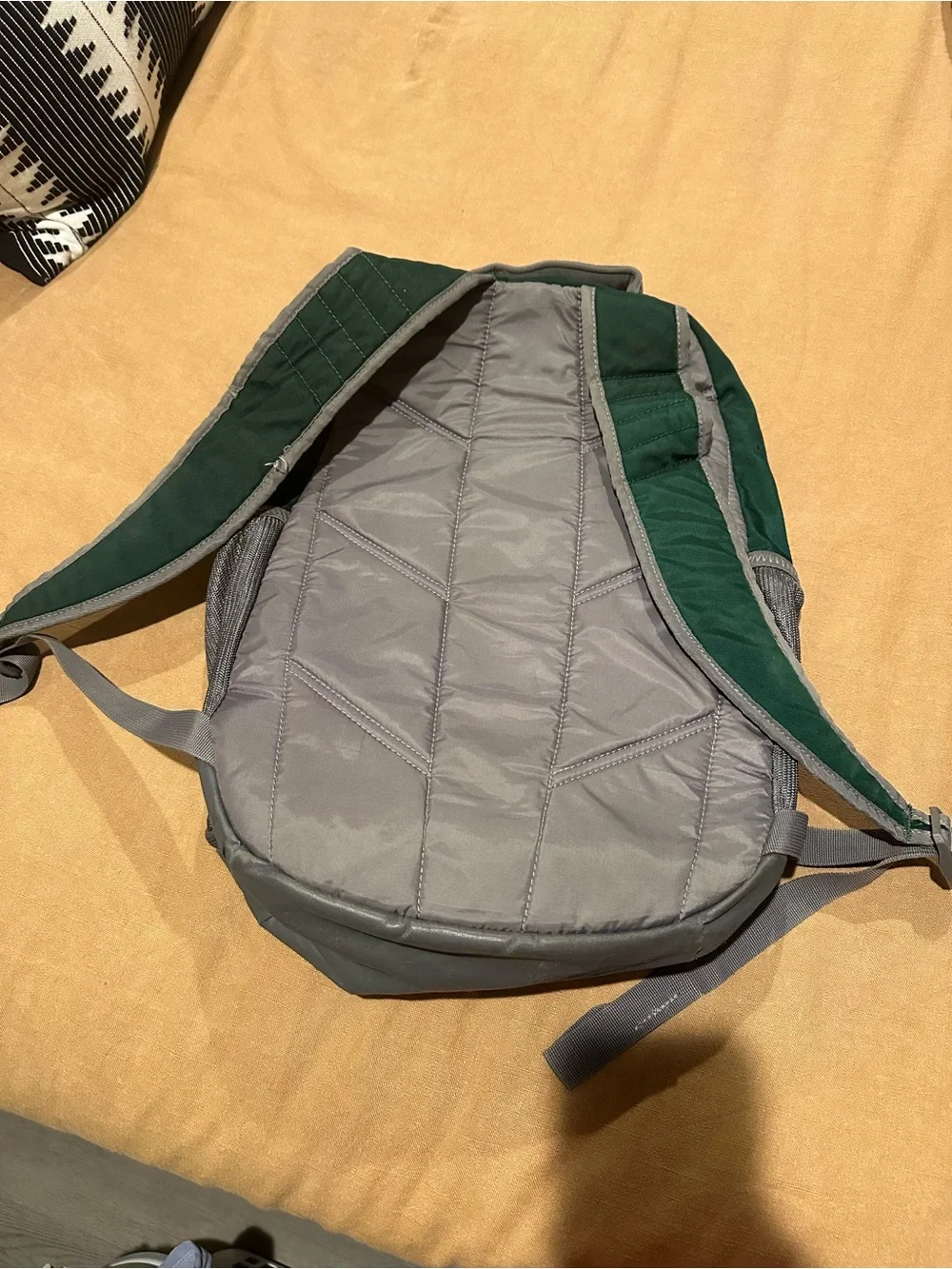 Under Armour Dark Green and Gray USF Logo Backpack